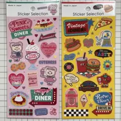 28 シール　シートシール　デザインシール　セリア　キャンドゥ　ダイソー