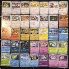 ポケカ　35枚　イーブイフレンズ　ブラッキー　ニンフィア　まとめ売りセット