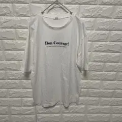 a.v.v ロゴTシャツ 白 Sサイズ 半袖 綿100のサムネイル