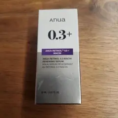 Anua レチノール0.3 ナイアシンリニューイングセラム 30ml
