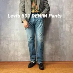 Levi's 501 リーバイス　ストレートデニムパンツ　ジーンズ W34