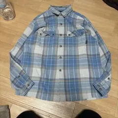 90s patagonia ポルトガル製 ヘビーフランネルシャツ