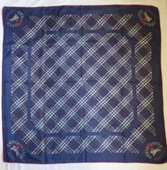 BURBERRY バーバリー ヴィンテージ ノバ チェック シルクスカーフ 大判