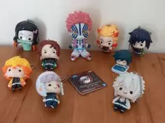 鬼滅の刃 フィギュア　キーホルダー 　ガチャ　9個セットまとめ売り