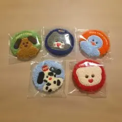 mojojojo モジョジョジョ　缶バッジキーホルダー 5種セット