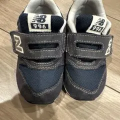 New Balance 996 ベビーシューズ ネイビー/グレー