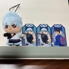 【ナムコ限定】銀魂 ちみっともぬい　銀時 おまもり クリアカード　セット