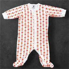 【値下げ】PETIT BATEAU ロンパース 3m/60cm