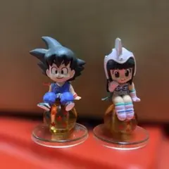 ドラゴンボール キャラプッチ フィギュア 孫悟空＆チチ セット