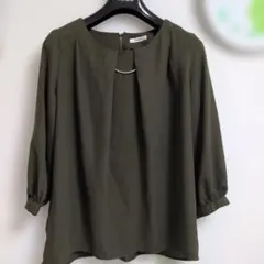Lutiqueブラウス7部丈美品