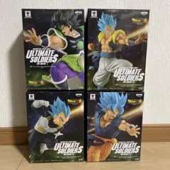 ドラゴンボール超ブロリー ULTIMATE SOLDIERS 4体 箱付き
