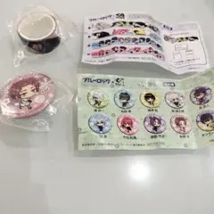 くら寿司 ブルーロック 糸師冴 缶バッジ マスキングテープ　新品未開封