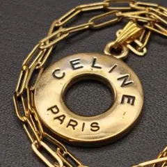 極美品 CELINE ラウンド ネックレス セリーヌ 14 - Mercari | Rakufun 