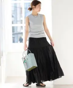 JOURNAL STANDARD relume コットンボイルティアードスカート