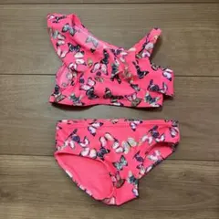 H&M 蝶々柄 ベビー水着 92