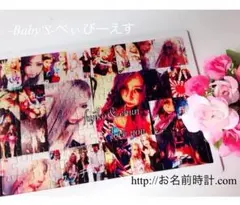 激安オーダーメイド/パズル/結婚式/誕生日/写真入り名入れ時計/お祝いに