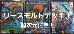 デュエマ　リース　モルト　デッキ　まとめ売り　引退品　ドラグハート