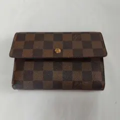 LOUIS VUITTON ダミエ 三つ折り財布