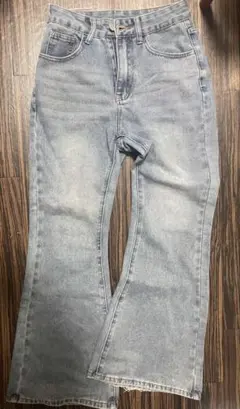 Dazy ブーツカットデニム サイズ Sライトブルー