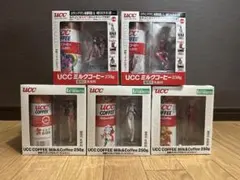エヴァンゲリオン　UCC ミルクコーヒー フィギュア 5体セット
