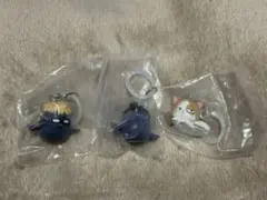ハイキュー!!アニマルゆらゆらマーカー　ツキガラス、カゲガラス、ケンマネコ