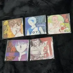 幽☆遊☆白書 キャラクターコースターセット 冨樫展