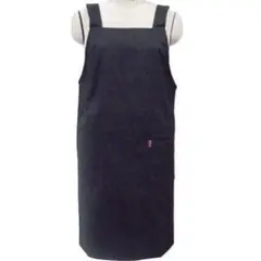 SOMETHING 黒 エプロン LL