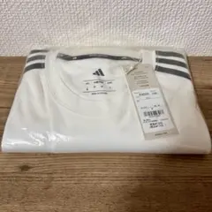【Mサイズ】adidas Ado スリーストライプス 半袖 ホワイト