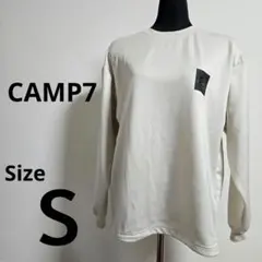 『CAMP7』長袖Tシャツ【S】カットソー ユニセックス クルーネック