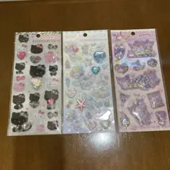 【正規品、未開封】サンリオ　キラキララインストーンシール　キラキラカプセル