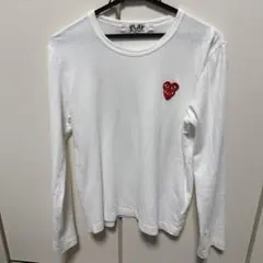 PLAY COMME des GARCONS ドット柄 長袖カットソー S - メルカリ