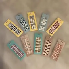 ジェルネイルシール（フット&ハンド） 10セット