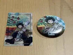 ヒロアカ 缶バッジ クリアカード 緑谷出久