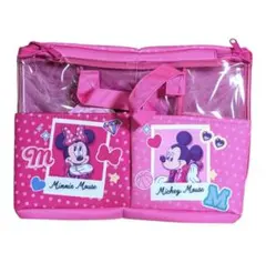 ミッキーマウス ミニーマウス 収納バッグ