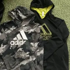 adidas フード付きパーカー J150 2枚