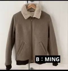 B:MING ボア襟 ジャケット Mサイズ