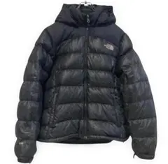 ノースフェイス グースダウンジャケット ヌプシ ダウンジャケット レディース 黒