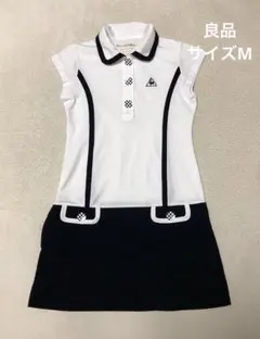 J.LINDEBERG ノースリーブ ワンピース モックネック ネイビー SS