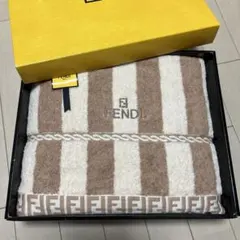 あ*様 FENDI ストライプ タオルケット 未使用品 フェンディ