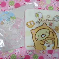 すみっコぐらし　ミニトートバッグ　ミニタオル　2点セット