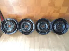 C460 14×6J PCD100 4穴 ホイール 14インチ 4本 マツダ C460 14×6J PCD100 4穴 ホイール 14インチ 4本 マツダ - メルカリ