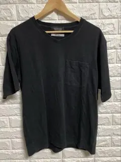 NANO UNIVERSE SHELTECH 黒 Tシャツ　サイズＬ