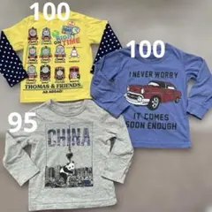 トーマス&フレンズ GAP 西松屋　長袖Tシャツセット 95〜100cmのサムネイル