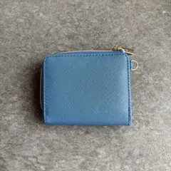 二つ折り財布 ラウンドファスナー