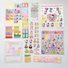 ★レア★【まとめ売り】サンリオ シール（キティ・ウサハナなど）【平成レトロ】