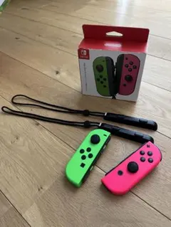ジョイコン Joy-Con ネオングリーン/ネオンピンク　動作確認済