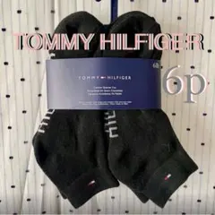 TOMMY HILFIGER レディース ソックス 6足セットblack