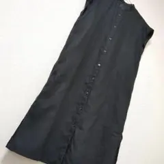 無印良品 フレンチリネン洗いざらしフレンチスリーブワンピース♪