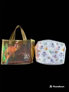 東京ディズニーシー 20周年 トートバッグとポーチセット