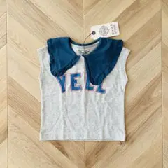 新品 Ocean&Ground オーシャンアンドグラウンド フリルカラーTシャツ
